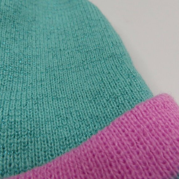 Nickelodeon PAW Patrol Toddler Girls OSFM Shimmer Knit Hat Mittens Set NEW NWT - Picture 3 of 7